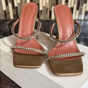 Elegant Rhinestone Embellished Sandals